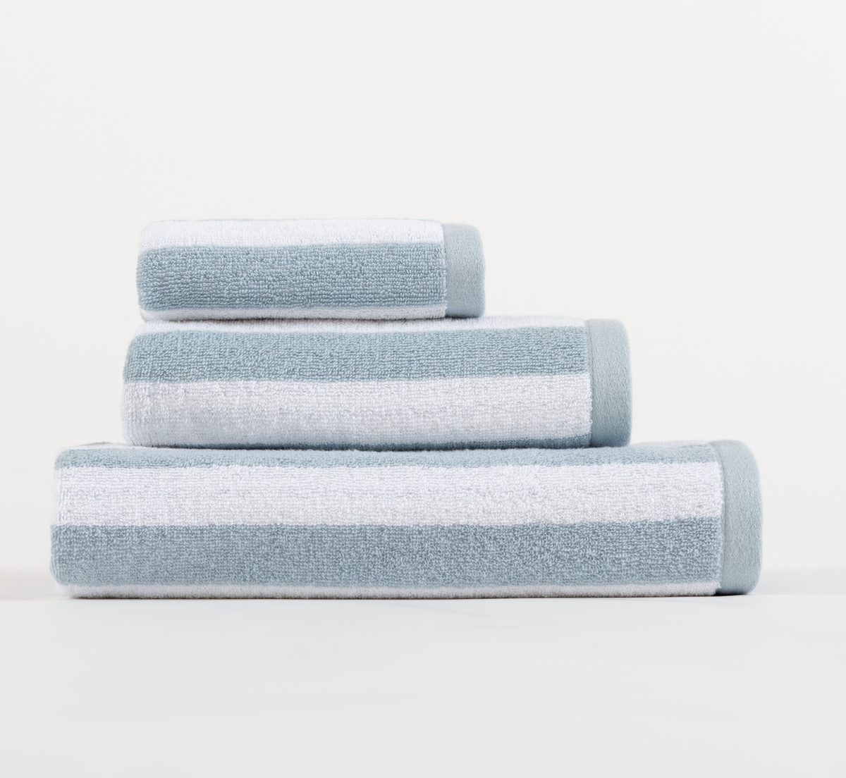 Conjunto toalhas 520 g/M² EFFICIENCE STRIPES