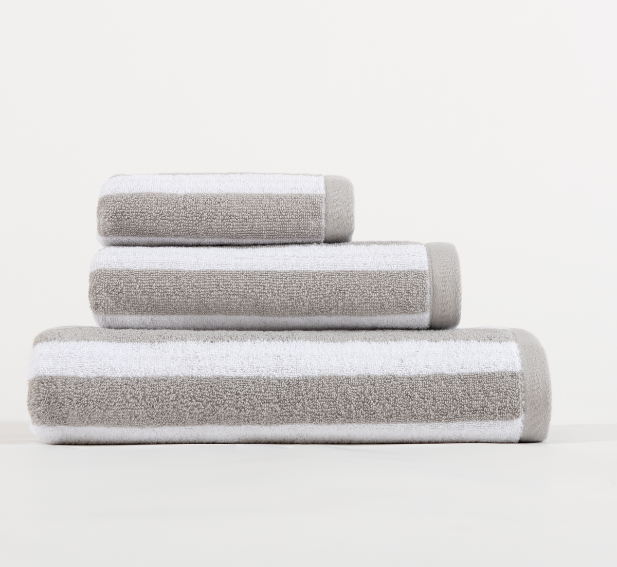 Conjunto toalhas 520 g/M² EFFICIENCE STRIPES